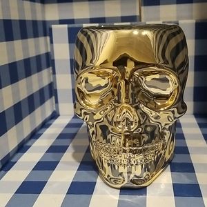 Bath and Body Works Skull hand soap holder